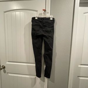 Black American Eagle Ripped Jeans